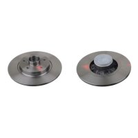 2 brake discs rear axle full Ø 274 mm 11 mm FTE...