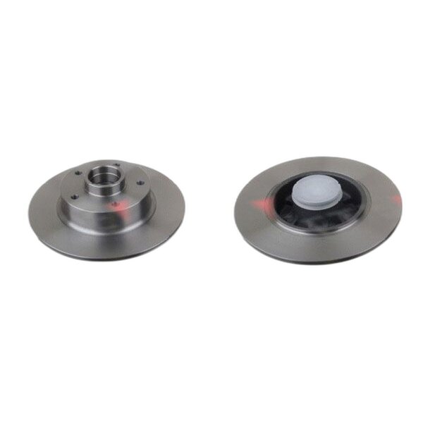 2 Bremsscheiben Hinterachse voll Ø 260 mm 8 mm FTE für u.a. RENAULT MEGANE