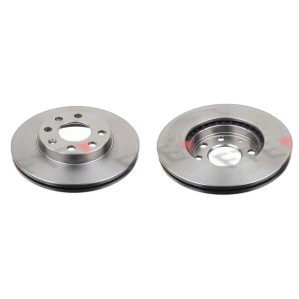 2 brake discs front axle ventilated Ø 236 mm 20 mm FTE for e.g. OPEL ASTRA