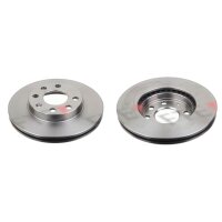 2 brake discs front axle ventilated Ø 236 mm 20 mm...