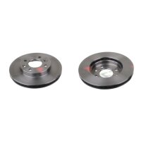 2 brake discs front axle ventilated Ø 238 mm 20 mm...