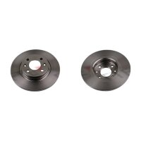 2 brake discs front axle full Ø 259 mm 12 mm FTE...