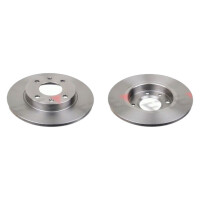 2 brake discs front axle full Ø 247 mm 10 mm FTE...