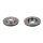 2 brake discs front axle ventilated Ø 284 mm 22 mm FTE for MB C-CLASS and others