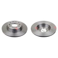 2 Bremsscheiben Hinterachse voll Ø 282 mm 12 mm...