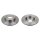 2 Bremsscheiben Hinterachse voll Ø 282 mm 12 mm FTE für u.a. AUDI A3