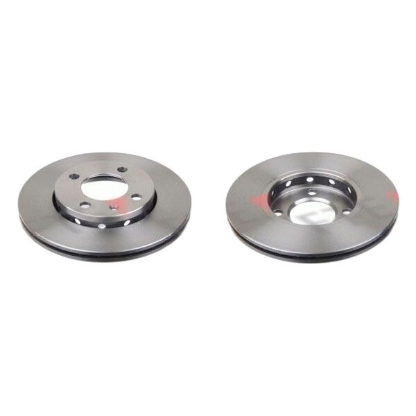 2 brake discs front axle ventilated Ø 239 mm 18 mm FTE for e.g. VW POLO