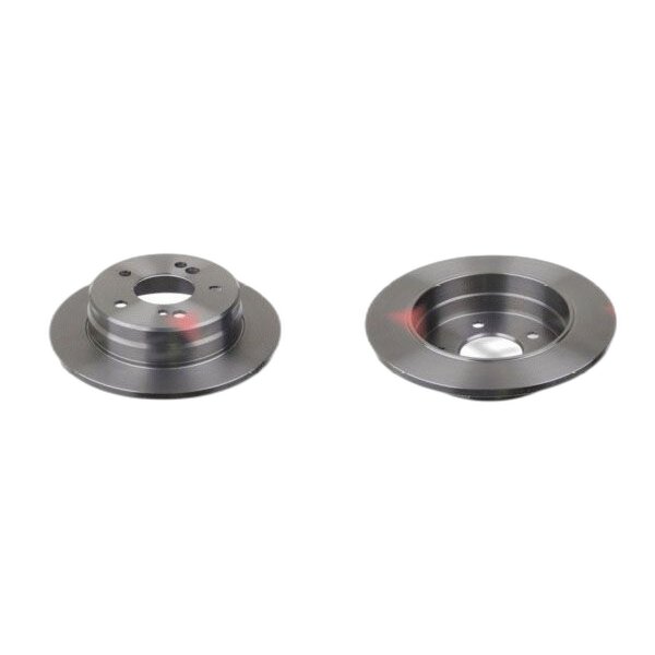 2 brake discs full Ø 258 mm 9 mm FTE for MERCEDES-BENZ C-CLASS and others