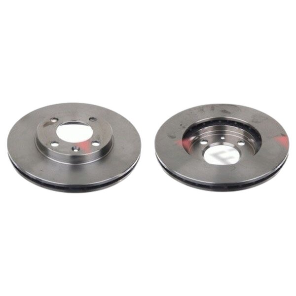 2 brake discs front axle ventilated Ø 239 mm 20 mm FTE for e.g. SEAT CORDOBA