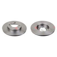 2 brake discs front axle full Ø 239 mm 12 mm FTE...