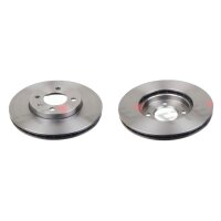2 brake discs front axle ventilated Ø 256 mm 20 mm...