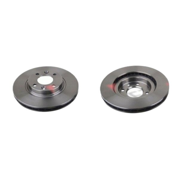 2 Bremsscheiben Vorderachse belüftet Ø 258 mm 22 mm FTE für u.a. DACIA LOGAN