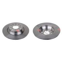 2 brake discs rear axle full Ø 300 mm 12 mm FTE...