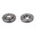 2 brake discs front axle ventilated Ø 280 mm 24 mm FTE for e.g. DACIA DUSTER