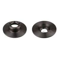 2 brake discs front axle full Ø 278 mm 12.7 mm FTE...