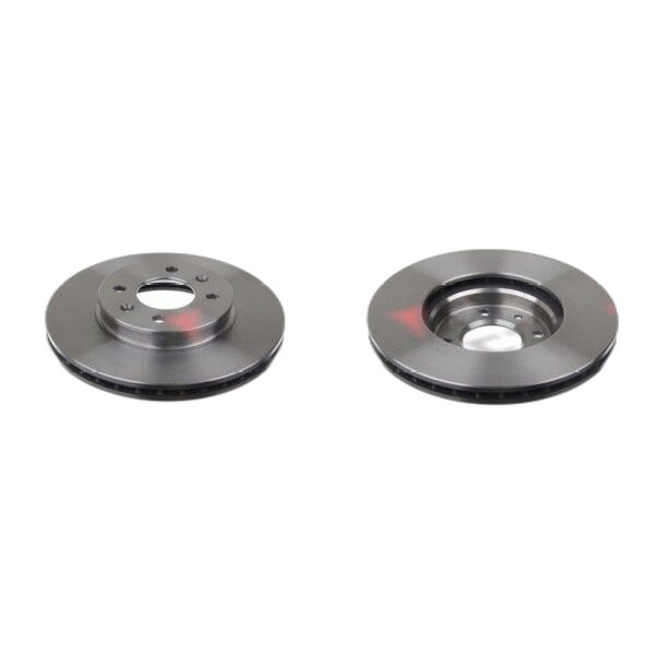 2 brake discs front axle ventilated Ø 256 mm 22 mm FTE for KIA RIO and others