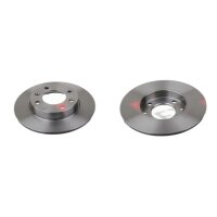 2 Bremsscheiben Hinterachse voll Ø 247 mm 9 mm FTE...