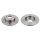 2 brake discs rear axle full Ø 290 mm 10 mm FTE for e.g. MB C-CLASS