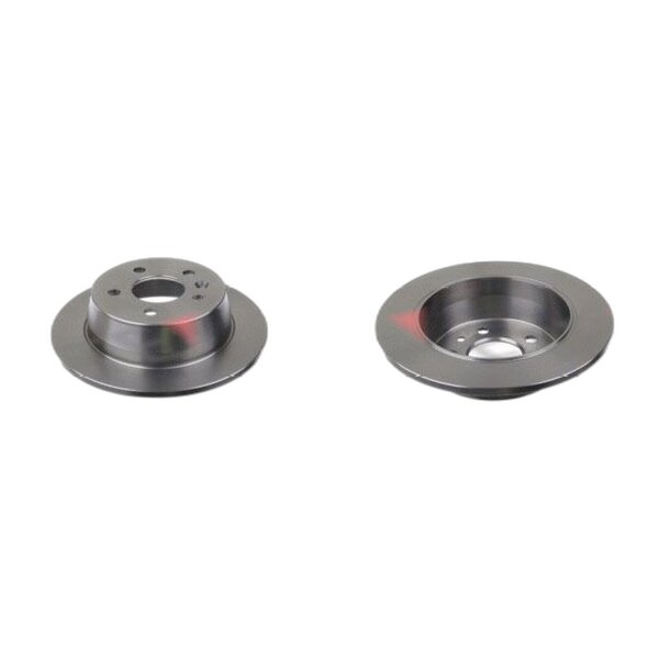 2 brake discs rear axle full Ø 280 mm 10 mm FTE for e.g. MERCEDES-BENZ VITO