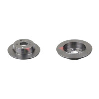 2 brake discs rear axle full Ø 280 mm 10 mm FTE...