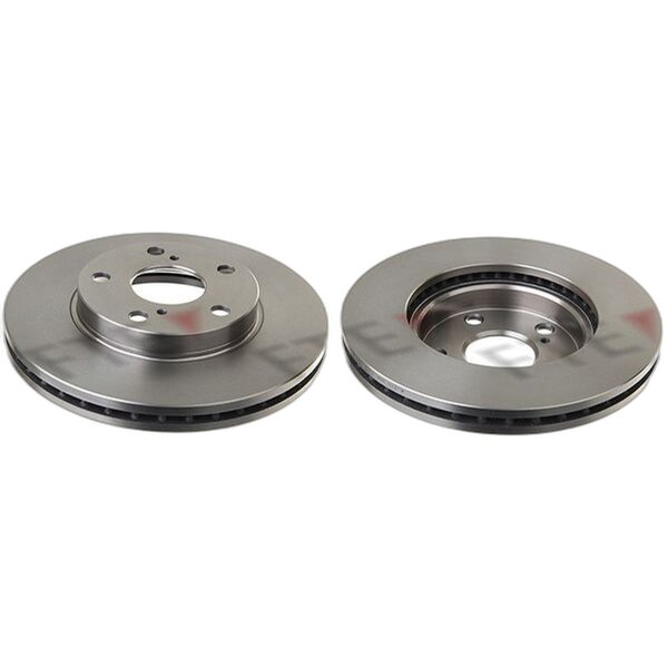 2 brake discs front axle ventilated Ø 273 mm 26 mm FTE for e.g. TOYOTA AURIS