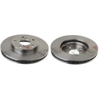 2 brake discs front axle ventilated Ø 273 mm 26 mm...
