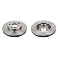 2 Bremsscheiben Vorderachse belüftet Ø 280 mm...