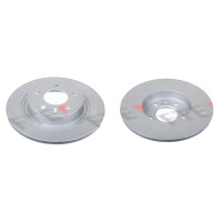 2 brake discs rear axle full Ø 292 mm 12 mm FTE...