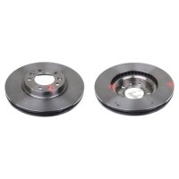 2 Bremsscheiben Vorderachse belüftet Ø 283 mm...