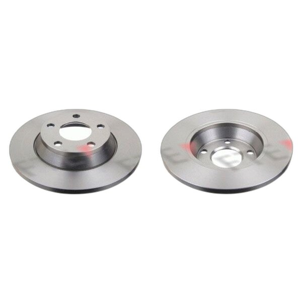 2 brake discs front axle full Ø 280 mm 13 mm FTE for e.g. AUDI A4