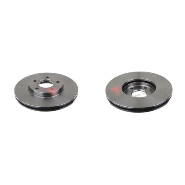 2 brake discs front axle ventilated Ø 278 mm 24 mm FTE for e.g. VW SHARAN