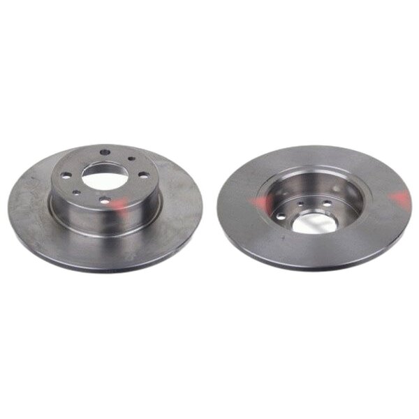 2 Bremsscheiben Hinterachse voll Ø 251 mm 10 mm FTE für u.a. LANCIA THEMA