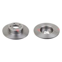 2 Bremsscheiben Hinterachse voll Ø 251 mm 10 mm...