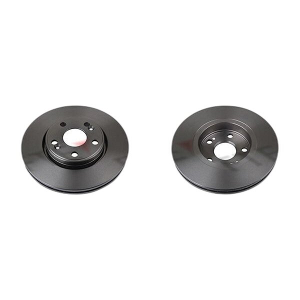 2 brake discs front axle ventilated Ø 280 mm 24 mm FTE for e.g. RENAULT KANGOO