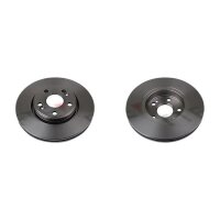2 brake discs front axle ventilated Ø 280 mm 24 mm...