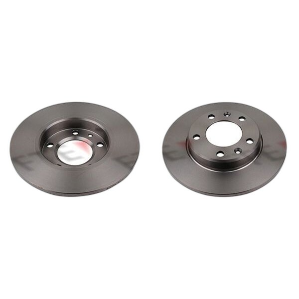 2 Bremsscheiben Hinterachse voll Ø 249 mm 10 mm FTE für u.a. PEUGEOT 308
