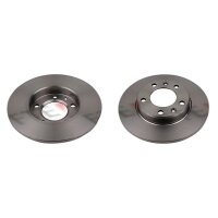2 Bremsscheiben Hinterachse voll Ø 249 mm 10 mm...