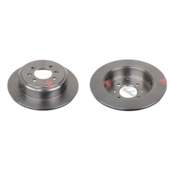 2 brake discs rear axle full Ø 290 mm 10 mm FTE for PEUGEOT 406 and others