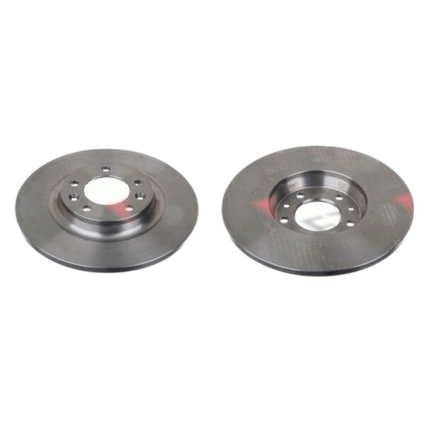 2 brake discs rear axle full Ø 290 mm 12 mm FTE for CITROËN C5 and others