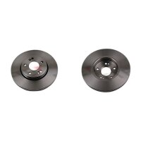 2 brake discs front axle ventilated Ø 280 mm 24 mm...