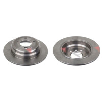2 brake discs rear axle full Ø 298 mm 10 mm FTE...