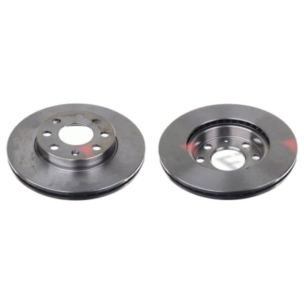 2 brake discs front axle ventilated Ø 240 mm 20 mm FTE for e.g. OPEL CORSA