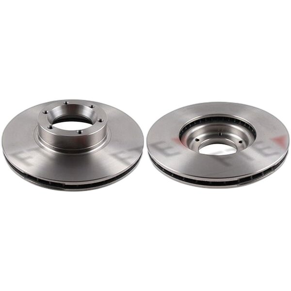 2 brake discs front axle ventilated Ø 280 mm 24 mm FTE for e.g. OPEL MOVANO