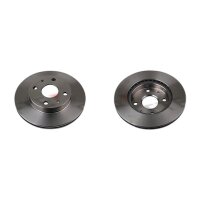 2 brake discs front axle ventilated Ø 234 mm 16 mm...