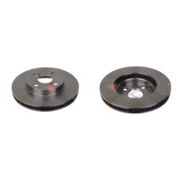 2 Bremsscheiben Vorderachse belüftet Ø 255 mm...