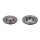 2 brake discs front axle ventilated Ø 252 mm 18 mm FTE for e.g. HYUNDAI i10