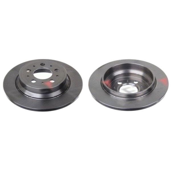 2 brake discs rear axle full Ø 288 mm 12 mm FTE for e.g. VOLVO S60