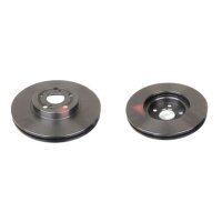 2 brake discs front axle ventilated Ø 277 mm 26 mm...