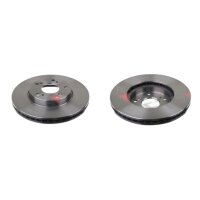 2 Bremsscheiben Vorderachse belüftet Ø 280 mm...