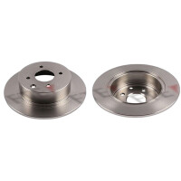 2 brake discs rear axle full Ø 292 mm 9 mm FTE for...